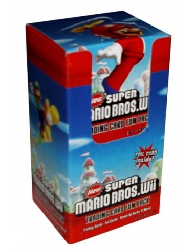5985-Merchandising - Pack 12 Sobres Mario Trading Cards-8436033303726