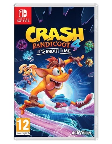 6207-Switch - Crash Bandicoot 4: It's About Time - import - USA-0047875101814