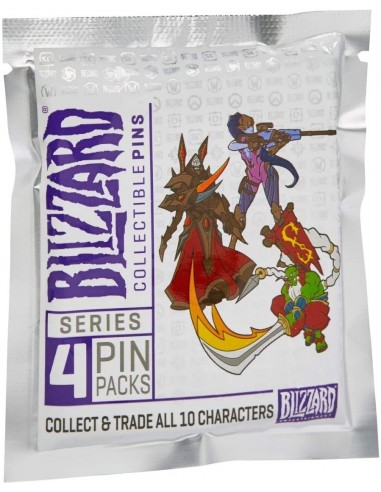 6217-Merchandising - Set de Pins Blizzard Collectible Series 4-5030917214837
