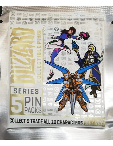 6222-Merchandising - Set de Pins Blizzard Collectible Series 5-5030917243981
