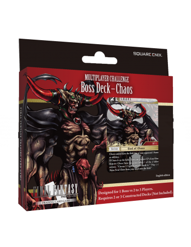 6255-Juegos de Mesa - Final Fantasy Trading Cards Boss Deck Chaos Pack-4988601353120