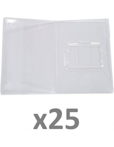 6296-PC - Pack 25 cajas individuales tarjeta crédito fidelización 7mm-3408296838098