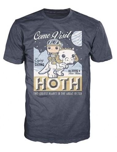 6440-Apparel - Camiseta Star Wars Pop Visit Hoth Poster T-M-0849803089641