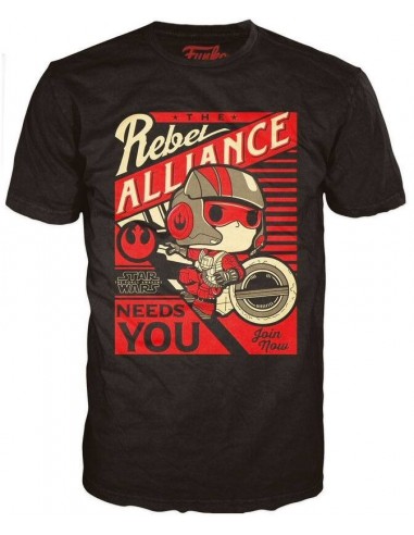 6435-Apparel - Camiseta Star Wars Pop Poe Dameron T-XL-0849803079543