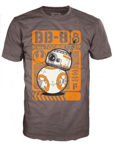 6412-Apparel - Camiseta Star Wars Pop BB8 Type Poster T-XL-0849803089399