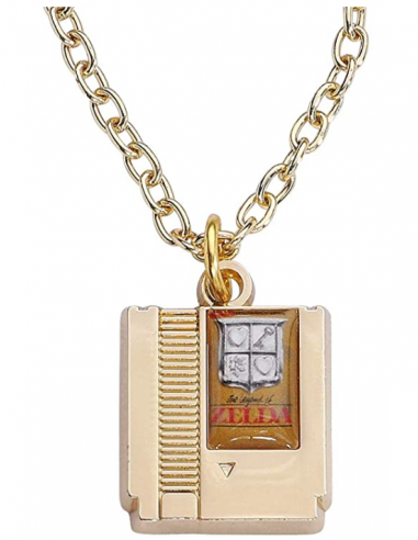 6483-Merchandising - Colgante Zelda Cartridge Oro-8718526090000