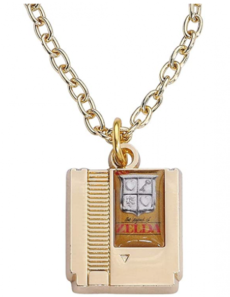-6483-Merchandising - Colgante Zelda Cartridge Oro-8718526090000