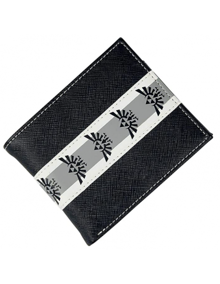 -6474-Merchandising - Cartera Billetera Zelda Blanca y Negra-8718526117899