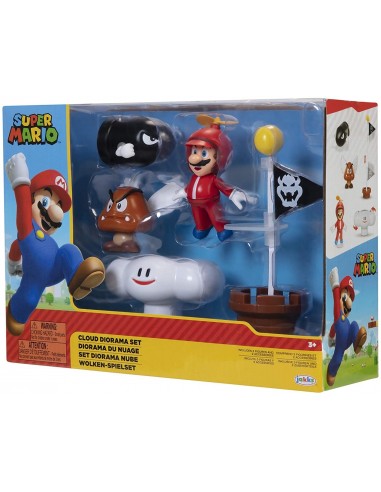 6604-Figuras - Figura Super Mario Set Diorama Nube-0192995401990