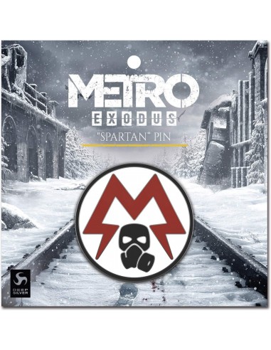 6820-Merchandising - Pin Metro Exodus Spartan Logo-4260570028217