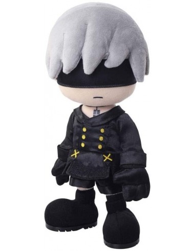 6821-Peluches - Peluche Nier Automata No. 9 Type S YoRHa 14 cm-4988601350990