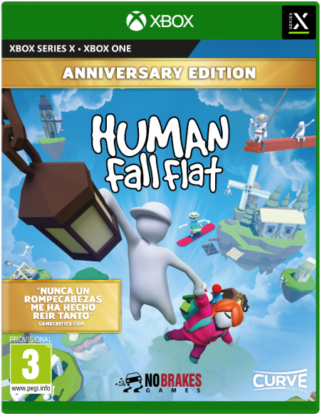 -7196-Xbox Series X - Human: Fall Flat - Anniversary Edition-5060760884512