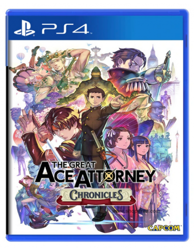 7239-PS4 - The Great Ace Attorney Chronicles - import - Asia-4897077990749
