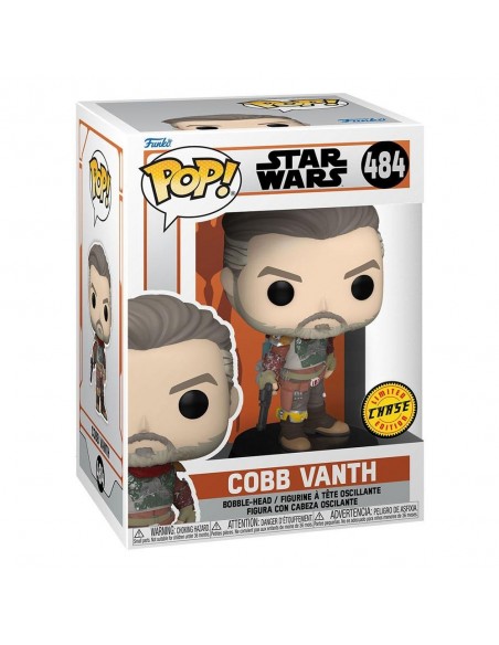 -7583-Figuras - Figura POP! The Mandalorian Cobb Vanth 9cm-0889698545228