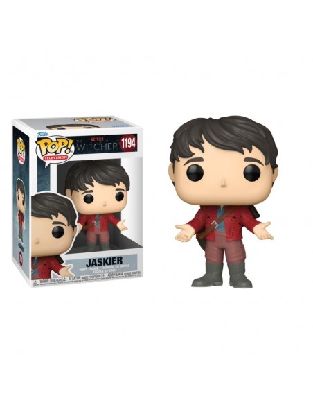 -7705-Figuras - Figura POP! The Witcher Jaskier 9cm-0889698589093