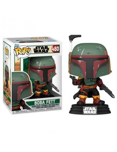 7736-Figuras - Figura POP! Boba Fett Star Wars 9cm-0889698602365