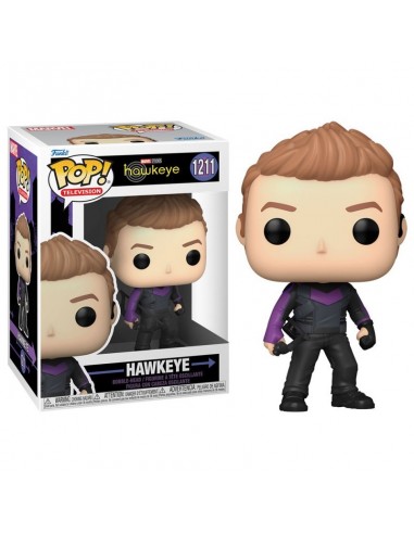 7735-Figuras - Figura POP! Hawkeye Marvel 9cm-0889698594806