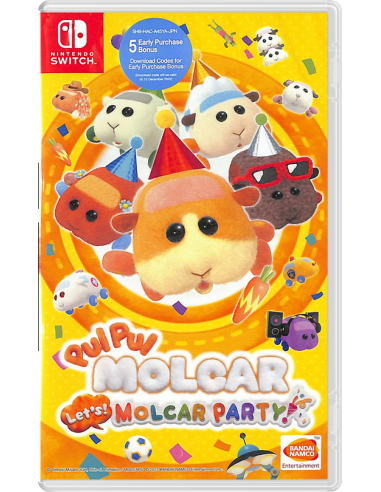 7882-Switch - Pui Pui Molcar Lets Party! - Asia - Import-8885011016286