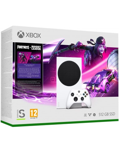7905-Xbox Series S - Consola Xbox Series S 512GB Pack Fortnite y Rocket League-0889842893274
