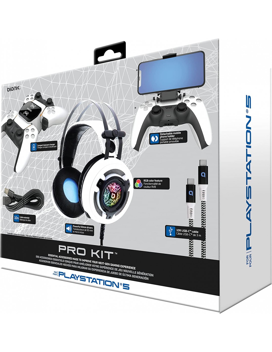 Kit De Accesorios Ps5 Gamer Pack