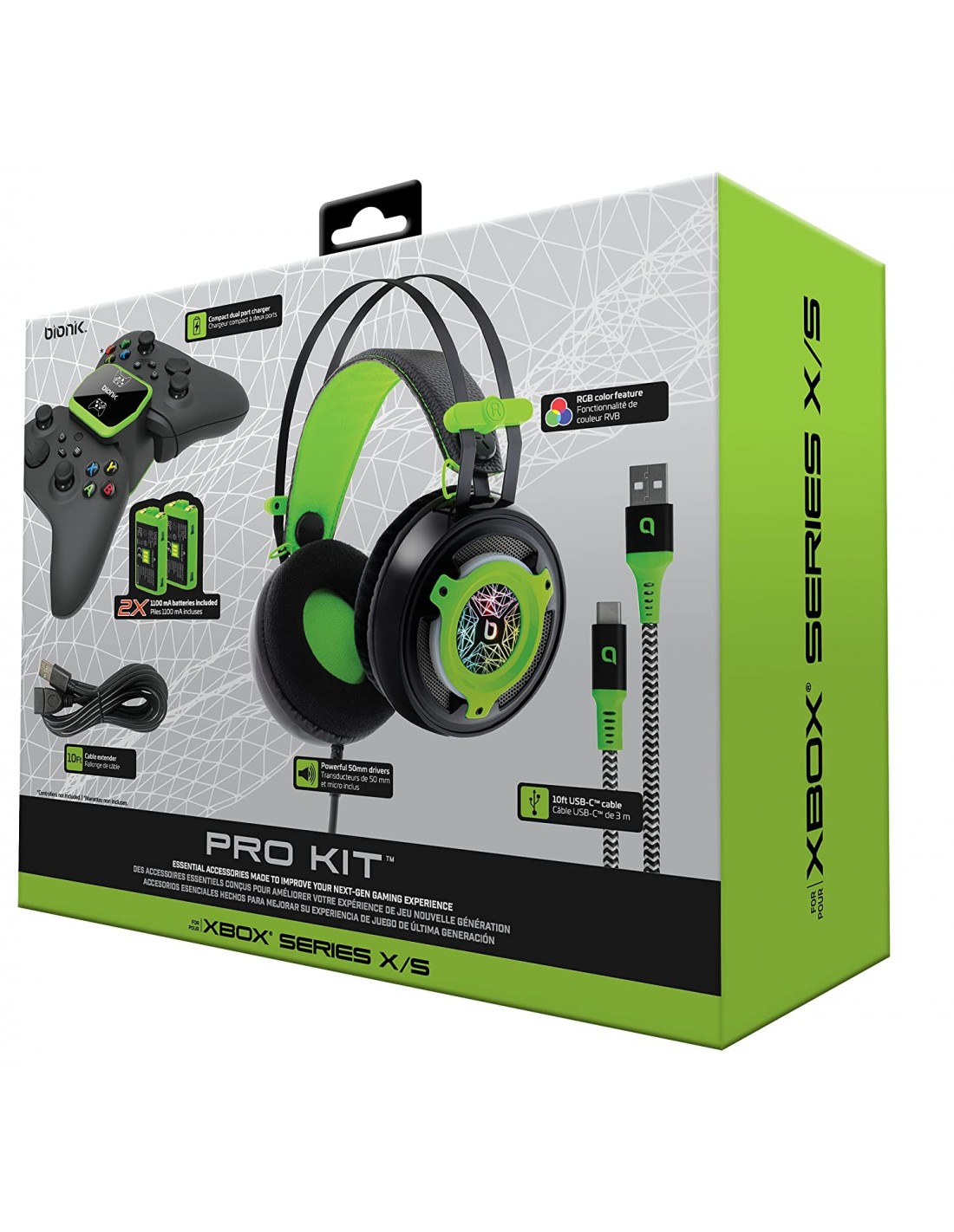 Xbox Series X - Pro Kit (Pack Accesorios Esenciales 5 en 1)