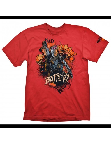8004-Apparel - Camiseta Call of Duty: Black Ops 4 ""Battery Red"" L-4260570023212