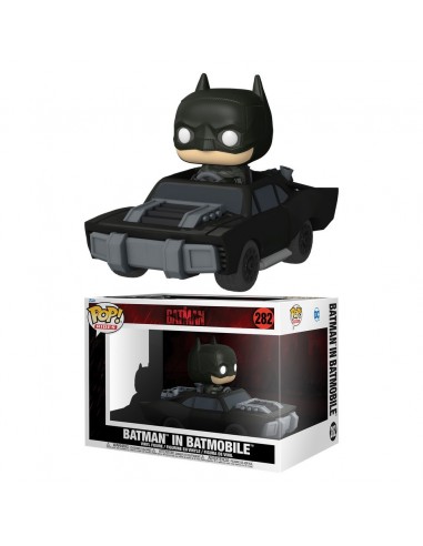 8187-Figuras - Figura POP! The Batman - Batman in Batmobile-0889698592888