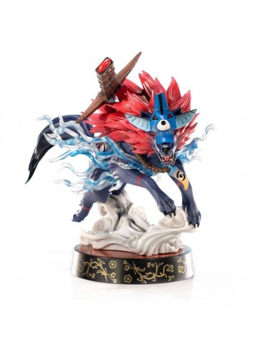 8341-Figuras - Figura Oki Forma Lobo Estatua PVC Okami 21 cm (Standard Edition)-5060316623169