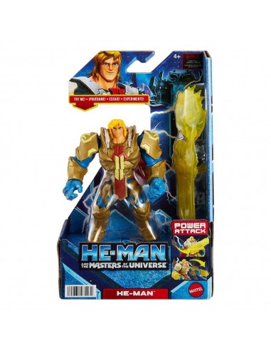 8398-Figuras - Figura Dlx Master of the Universe Series Netflix He-Man 14cm-0194735035182