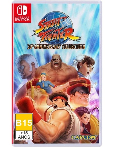 -8457-Switch - Street Fighter 30th Anniversary Collection - Imp - USA-0013388410033