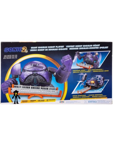 8553-Merchandising - Set Sonic De Batalla Robot Gigante Movie 2 6 cm-0192995412736