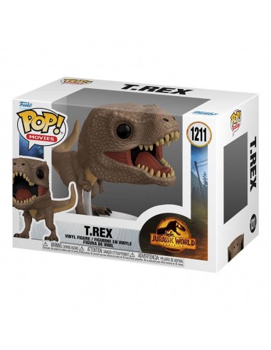 8564-Figuras - Figura POP! Jurassic World Dominion -T-Rex-0889698622226