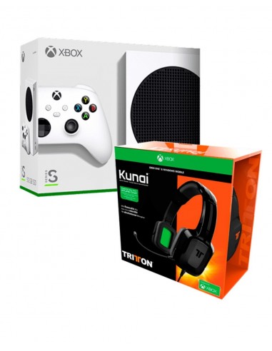 8635-Xbox Series S - Xbox Series S + Auricular Tritton Kunai-