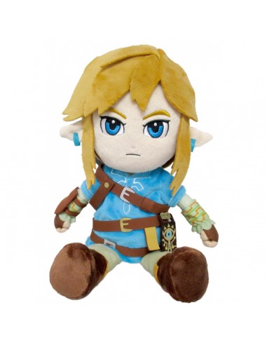 8674-Peluches - Peluche Legend of Zelda: Breath of Wild 2 Link 21 cm-3760259930882