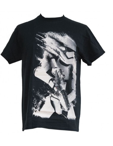 8666-Apparel - Camiseta Negra Star Wars Stormtrooper Talla 9-10 años-5054258072567