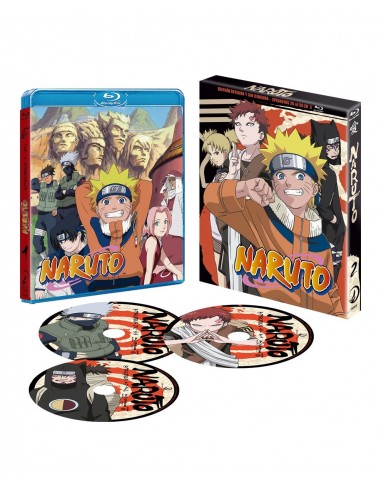 8711-Merchandising - Blu-Ray Naruto Box 2 Episodes 26 to 50-8424365723480