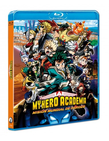 8709-Merchandising - Blu-Ray Película My Hero Academia: Misión Mundial de Héroes-8424365722995