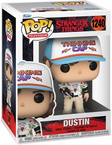 8734-Figuras - Figura POP! Dustin Stranger Things S4-0889698623940