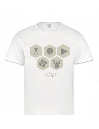 9084-Apparel - Camiseta Blanca Talos PR. Actions T- XL-4260474511136