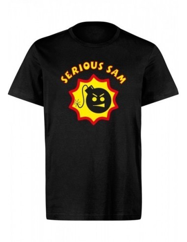 9105-Apparel - Camiseta Negra Sam Logo XL-4260474510733