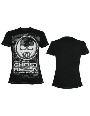 9176-Apparel - Camiseta Negra Ghost Recon Skull T-S-8717973339878