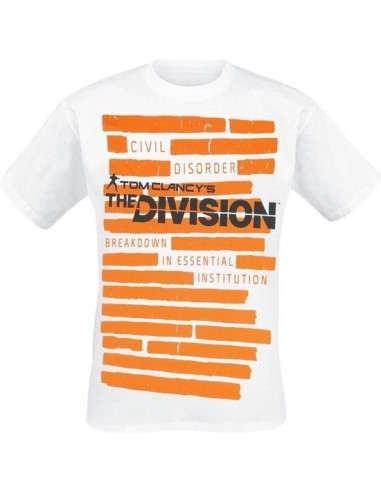 9208-Apparel - Camiseta Blanca The Division Breakdown Institution T-M-5055139303213
