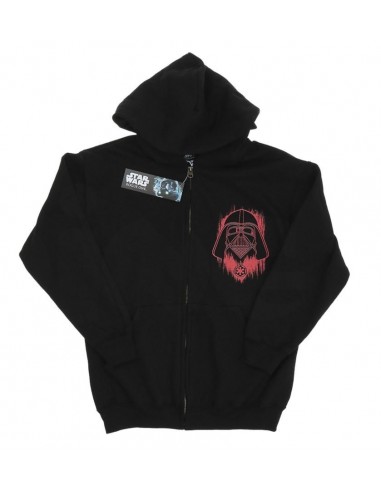 7814-Apparel - Sudadera Star Wars Darth Vader Death Star Negra T-S-5060450974578