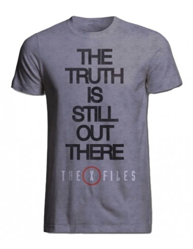 8970-Apparel - Camiseta Gris X-Files The Truth Is Still Out T- M-5055139325079
