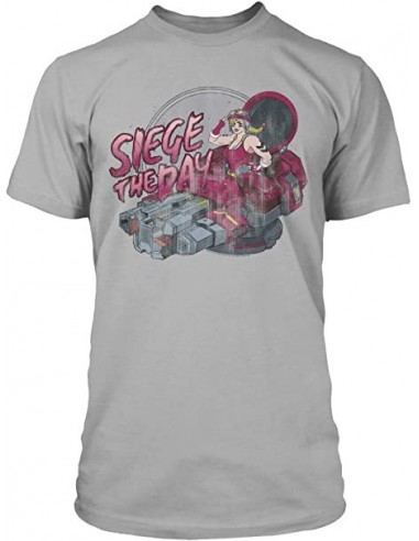 8819-Apparel - Camiseta Gris Heroes of the Storm Siege the Day T-S-0889343011245