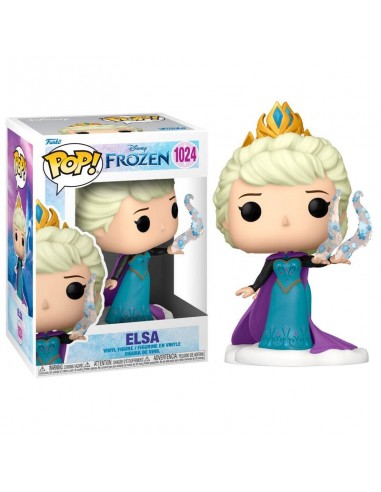 9315-Figuras - Figura POP! Disney Elsa (Ultimate Princess) -0889698563505