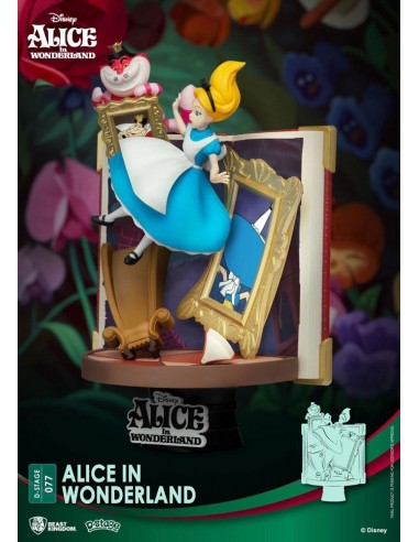 9355-Figuras - Diorama Alice - Alice in Wonderland - Disney-4711061146038