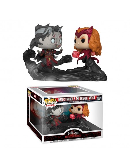 -9404-Figuras - Figura POP! Marvel Dr. Strange in M. M. Dr. S. vs Scarlet -0889698609159