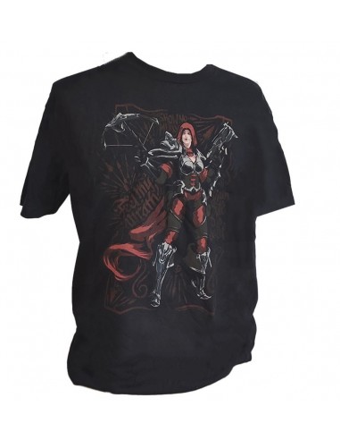9017-Apparel - Camiseta Negra Heroes of Storm Valla Rising T-XL -0889343006364