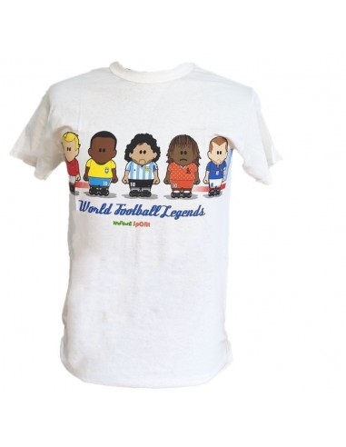 9011-Apparel - Camiseta Blanca Weecoins World Football Legends T-L-5055139362999